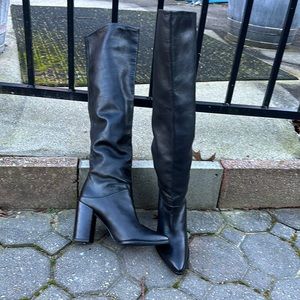 Stuart Weizmann high end leather boots